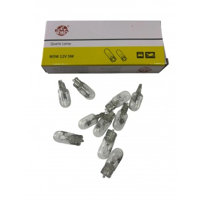 DİPSİZ AMPÜL 12V5W SARI IŞIK