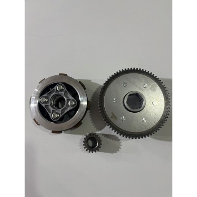 Cg 125 Debriyaj Göbeği Ve Tası Komple 4 Yıldız 5 Balata 73T