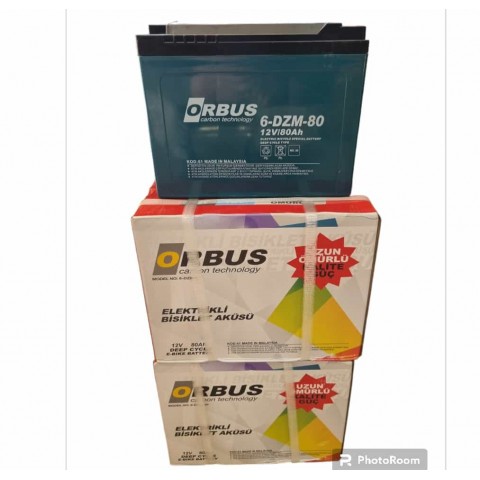 ORBUS 12V80 AMPER AKÜ