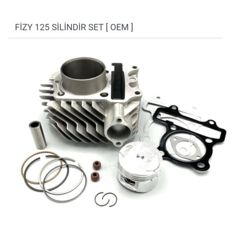 FİZY 125 SİLİNDİR SET