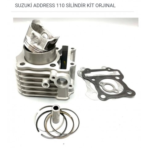 SUZUKİ ADDRESS 110 SİLİNDİR KİT ORJINAL