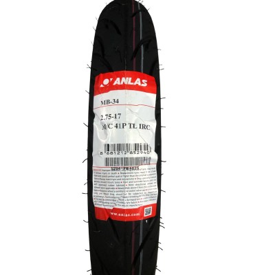 ANLAŞ İRC 2/75/17 DUBLEX M/C 41P DIŞ LASTİK