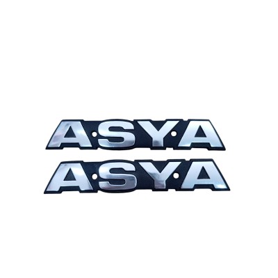ASYA YAZILI BENZİN DEPO YAZISI CG MODELİ