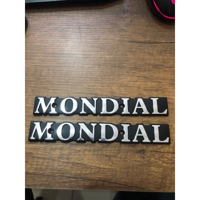 MONDİAL BENZİN DEPO YAZISI DEMİR