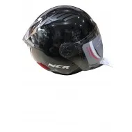 NCR YARIM KASK SİYAH GÖZLÜKSÜZ