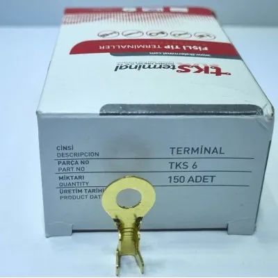 Akü Baglama Pabucu 6 MM Delik