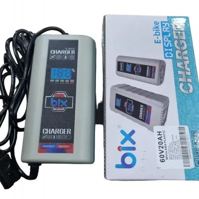 EBİKE 60V20 AMPER ŞARJ ALETİ DİJİTAL GÖSTERGELİ